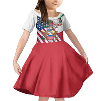 Personalised Italian American Heritage Month Family Matching Mermaid Dress and Hawaiian Shirt - Wonder Print Shop