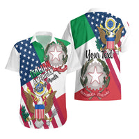Personalised Italian American Heritage Month Hawaiian Shirt - Wonder Print Shop