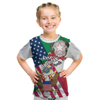 Personalised Italian American Heritage Month Kid T Shirt - Wonder Print Shop