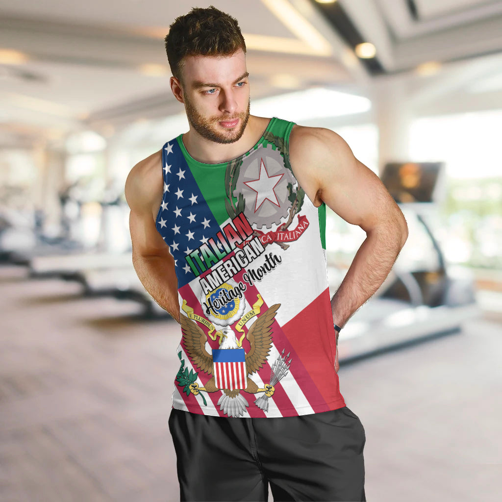 personalised-italian-american-heritage-month-men-tank-top