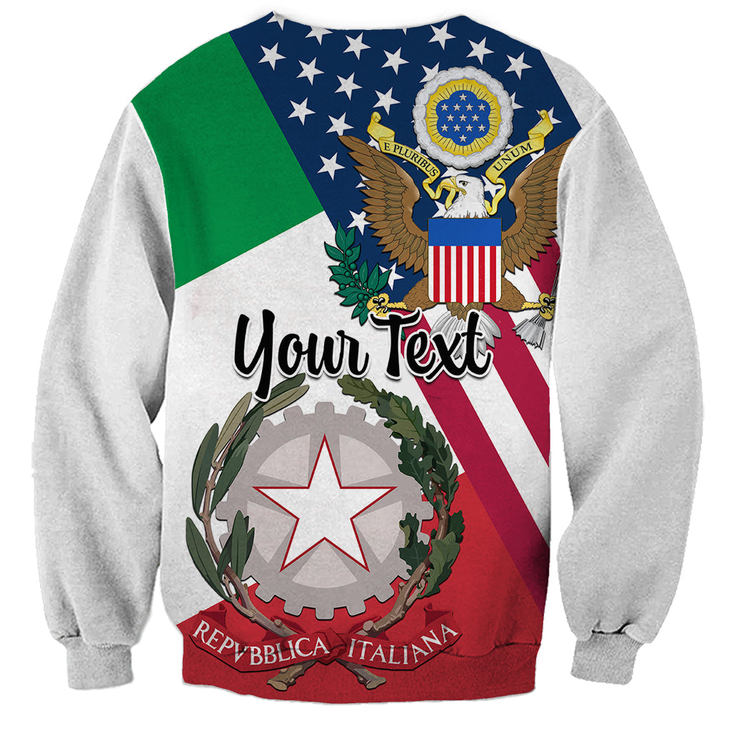 Personalised Italian American Heritage Month Sweatshirt - Wonder Print Shop