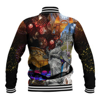 Ecuador Baseball Jacket Fiestas de Quito 2023 Unique Version - Wonder Print Shop