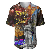 Ecuador Baseball Jersey Fiestas de Quito 2023 Unique Version - Wonder Print Shop