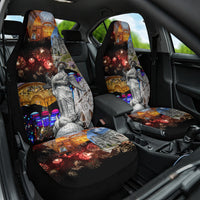 Ecuador Car Seat Cover Fiestas de Quito 2023 Unique Version - Wonder Print Shop