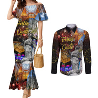 ecuador-couples-matching-mermaid-dress-and-long-sleeve-button-shirt-fiestas-de-quito-2023-unique-version