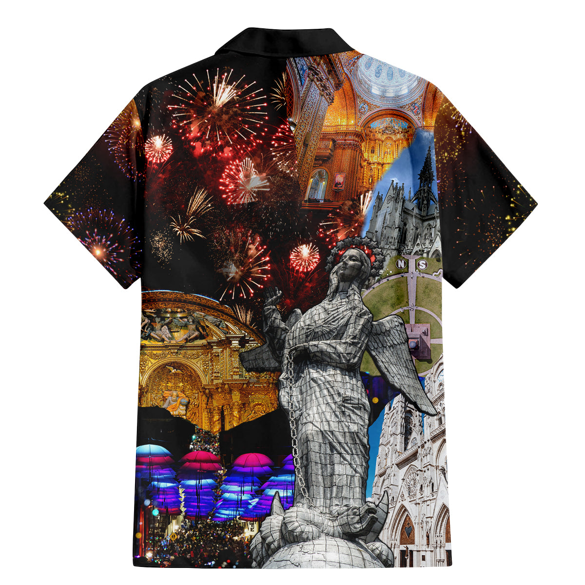 Ecuador Family Matching Mermaid Dress and Hawaiian Shirt Fiestas de Quito 2023 Unique Version - Wonder Print Shop