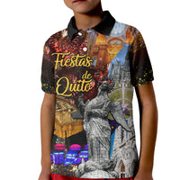 Ecuador Kid Polo Shirt Fiestas de Quito 2023 Unique Version - Wonder Print Shop