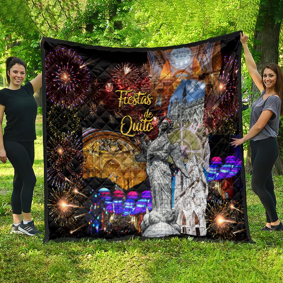 Ecuador Quilt Fiestas de Quito 2023 Unique Version - Wonder Print Shop