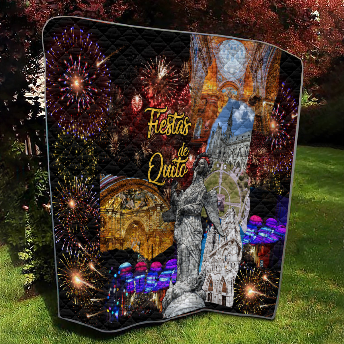 Ecuador Quilt Fiestas de Quito 2023 Unique Version - Wonder Print Shop