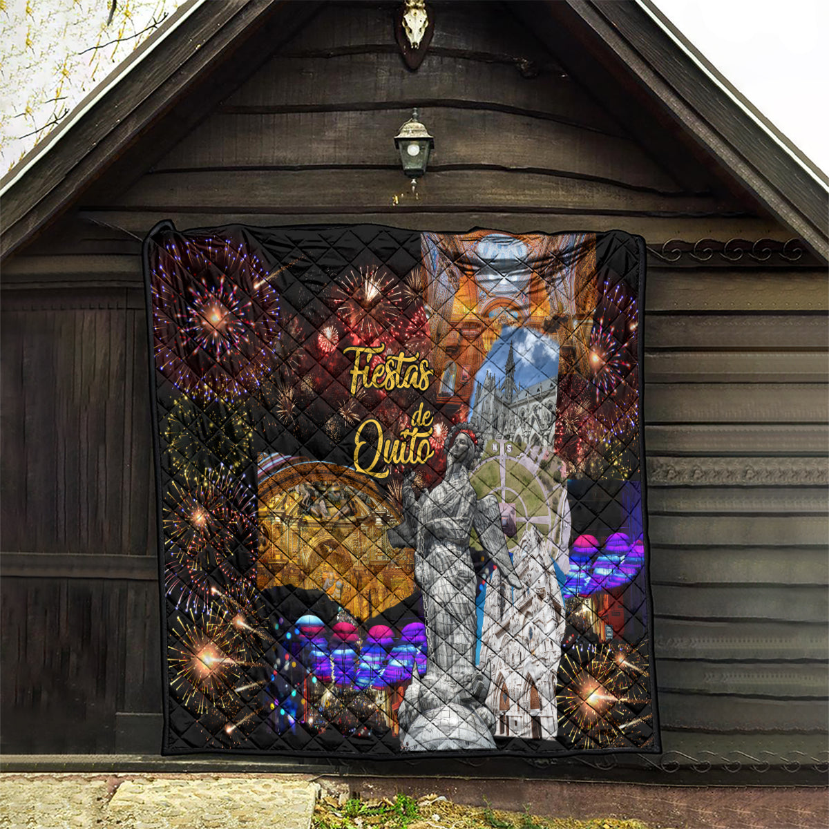 Ecuador Quilt Fiestas de Quito 2023 Unique Version - Wonder Print Shop