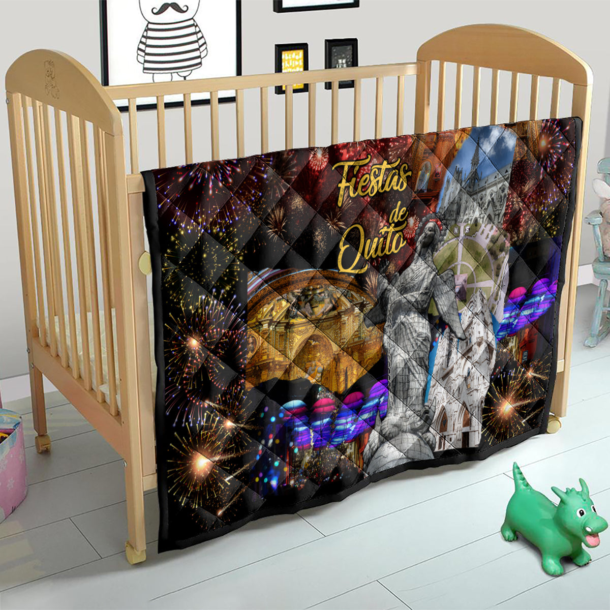 Ecuador Quilt Fiestas de Quito 2023 Unique Version - Wonder Print Shop