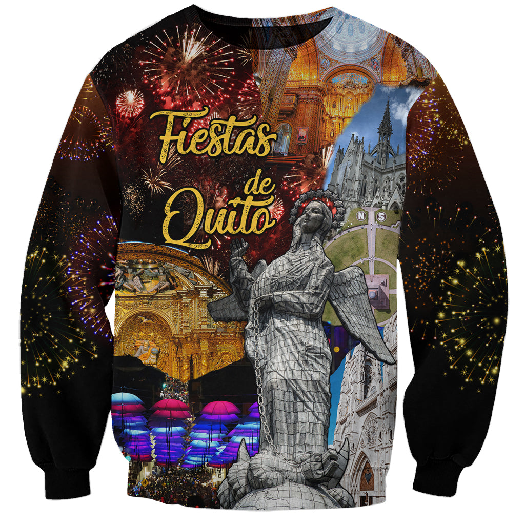 Ecuador Sweatshirt Fiestas de Quito 2023 Unique Version - Wonder Print Shop