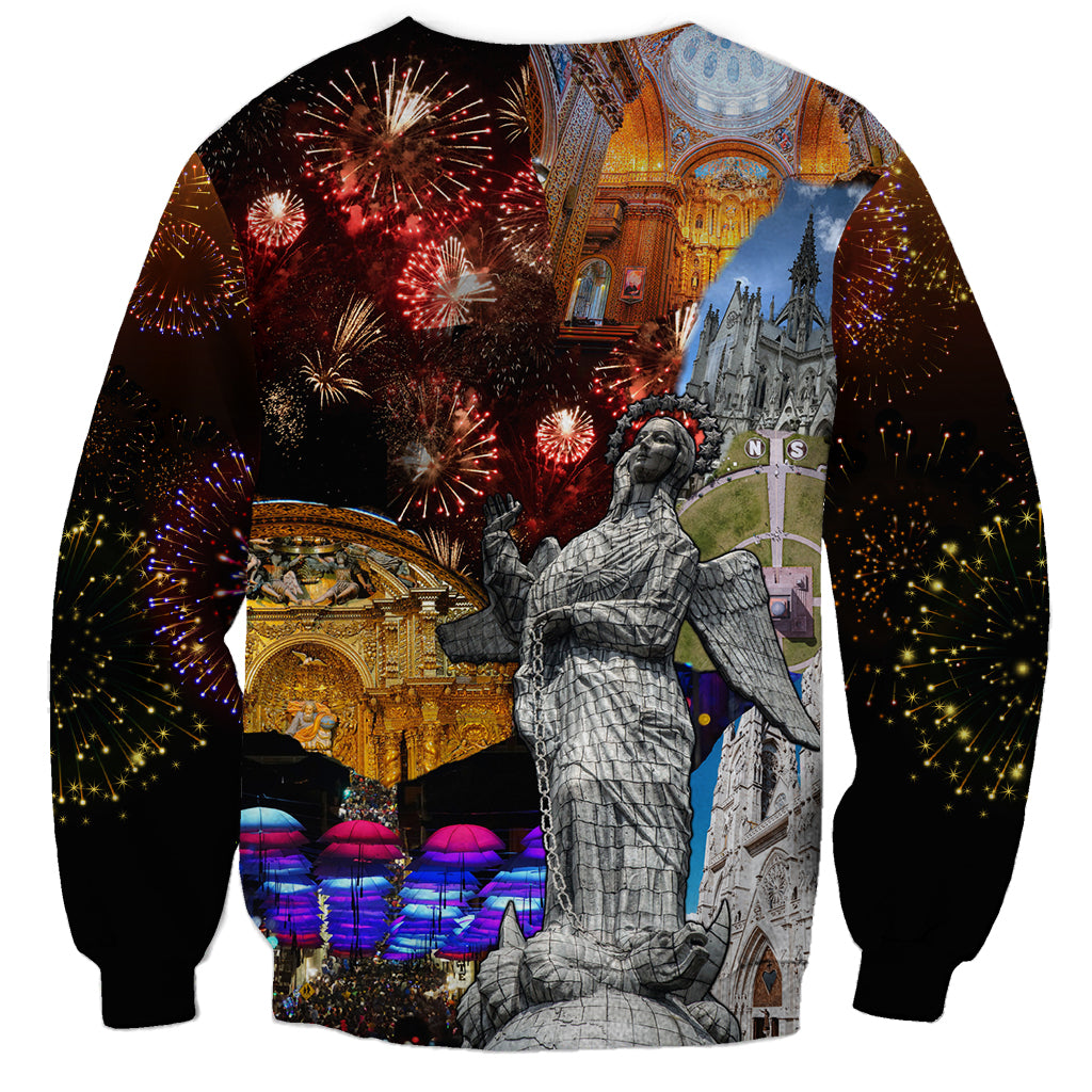 Ecuador Sweatshirt Fiestas de Quito 2023 Unique Version - Wonder Print Shop