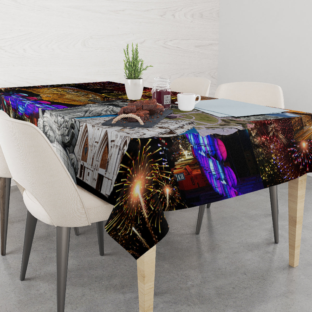 Ecuador Tablecloth Fiestas de Quito 2023 Unique Version - Wonder Print Shop