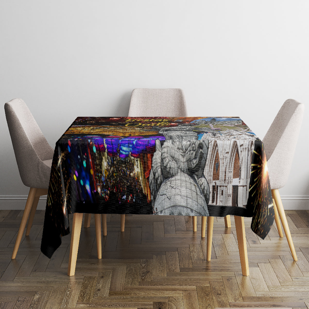 Ecuador Tablecloth Fiestas de Quito 2023 Unique Version - Wonder Print Shop