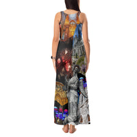 Ecuador Tank Maxi Dress Fiestas de Quito 2023 Unique Version - Wonder Print Shop