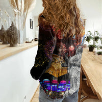 Ecuador Women Casual Shirt Fiestas de Quito 2023 Unique Version - Wonder Print Shop