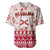 Custom Alabama Christmas Baseball Jersey Santa Claus Xmas Pattern - Wonder Print Shop