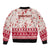 Custom Alabama Christmas Bomber Jacket Santa Claus Xmas Pattern - Wonder Print Shop