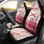 Custom Alabama Christmas Car Seat Cover Santa Claus Xmas Pattern - Wonder Print Shop
