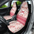 Custom Alabama Christmas Car Seat Cover Santa Claus Xmas Pattern - Wonder Print Shop
