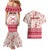 Custom Alabama Christmas Couples Matching Mermaid Dress and Hawaiian Shirt Santa Claus Xmas Pattern - Wonder Print Shop