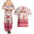 Custom Alabama Christmas Couples Matching Summer Maxi Dress and Hawaiian Shirt Santa Claus Xmas Pattern - Wonder Print Shop