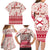 Custom Alabama Christmas Family Matching Long Sleeve Bodycon Dress and Hawaiian Shirt Santa Claus Xmas Pattern - Wonder Print Shop