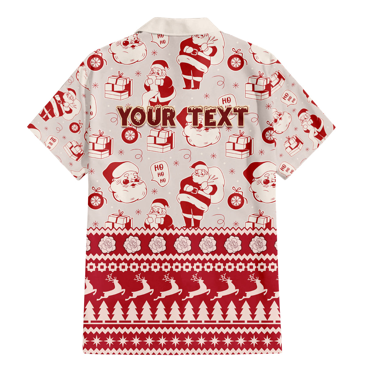 Custom Alabama Christmas Family Matching Mermaid Dress and Hawaiian Shirt Santa Claus Xmas Pattern - Wonder Print Shop