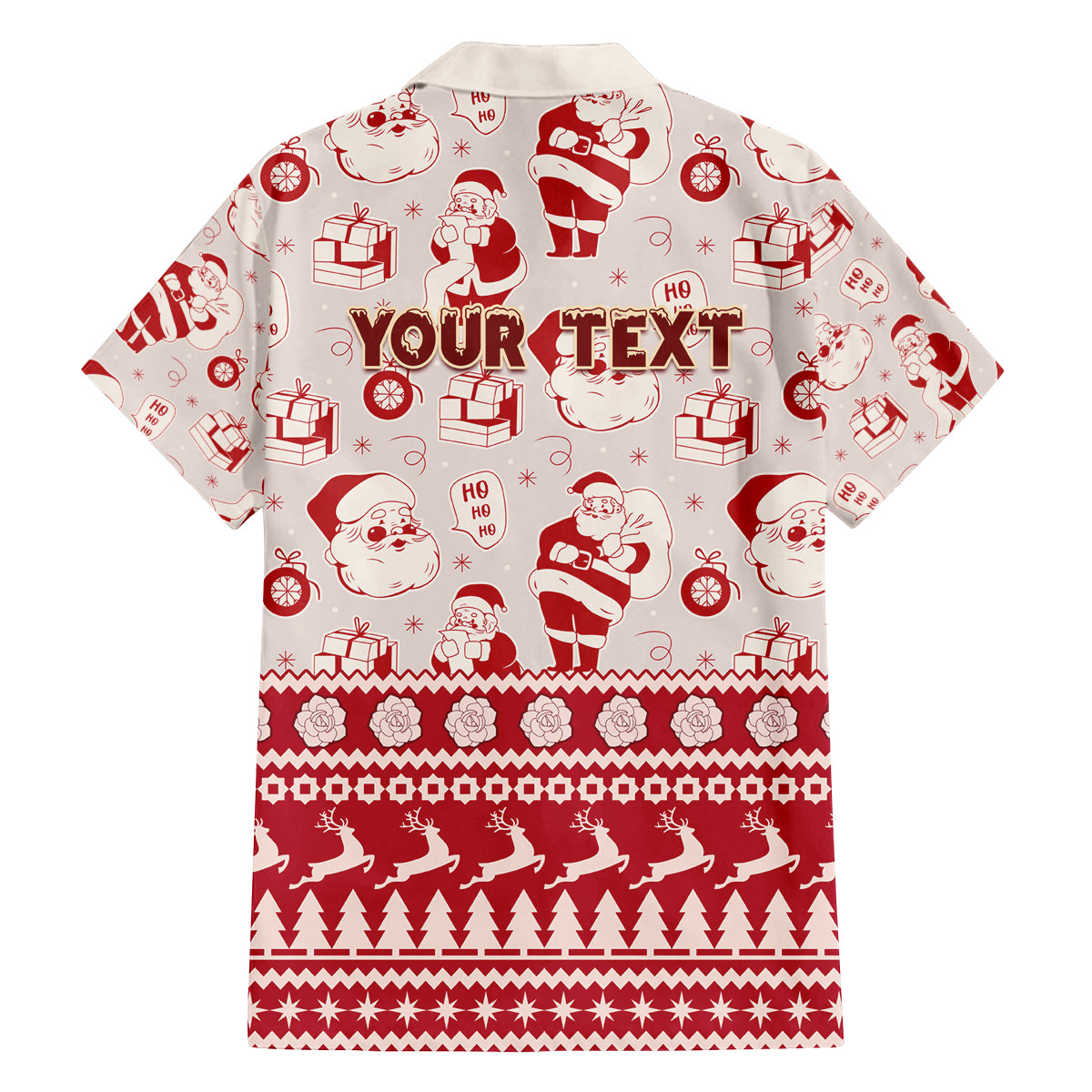 Custom Alabama Christmas Family Matching Off Shoulder Long Sleeve Dress and Hawaiian Shirt Santa Claus Xmas Pattern - Wonder Print Shop