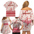 Custom Alabama Christmas Family Matching Off Shoulder Short Dress and Hawaiian Shirt Santa Claus Xmas Pattern - Wonder Print Shop