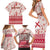 Custom Alabama Christmas Family Matching Short Sleeve Bodycon Dress and Hawaiian Shirt Santa Claus Xmas Pattern - Wonder Print Shop