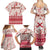 Custom Alabama Christmas Family Matching Summer Maxi Dress and Hawaiian Shirt Santa Claus Xmas Pattern - Wonder Print Shop