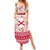Custom Alabama Christmas Family Matching Summer Maxi Dress and Hawaiian Shirt Santa Claus Xmas Pattern - Wonder Print Shop