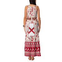 Custom Alabama Christmas Family Matching Tank Maxi Dress and Hawaiian Shirt Santa Claus Xmas Pattern - Wonder Print Shop
