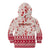 Custom Alabama Christmas Kid Hoodie Santa Claus Xmas Pattern - Wonder Print Shop