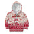 Custom Alabama Christmas Kid Hoodie Santa Claus Xmas Pattern - Wonder Print Shop