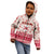 Custom Alabama Christmas Kid Hoodie Santa Claus Xmas Pattern - Wonder Print Shop