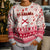 Custom Alabama Christmas Kid Ugly Christmas Sweater Santa Claus Xmas Pattern - Wonder Print Shop