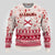Custom Alabama Christmas Ugly Christmas Sweater Santa Claus Xmas Pattern - Wonder Print Shop