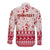 Custom Alabama Christmas Long Sleeve Button Shirt Santa Claus Xmas Pattern - Wonder Print Shop