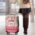 Custom Alabama Christmas Luggage Cover Santa Claus Xmas Pattern - Wonder Print Shop