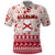 Custom Alabama Christmas Polo Shirt Santa Claus Xmas Pattern - Wonder Print Shop