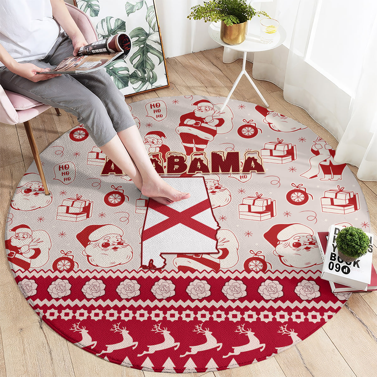 custom-alabama-christmas-round-carpet-santa-claus-xmas-pattern