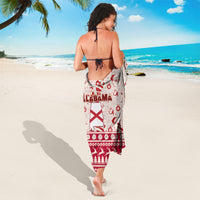 Custom Alabama Christmas Sarong Santa Claus Xmas Pattern - Wonder Print Shop