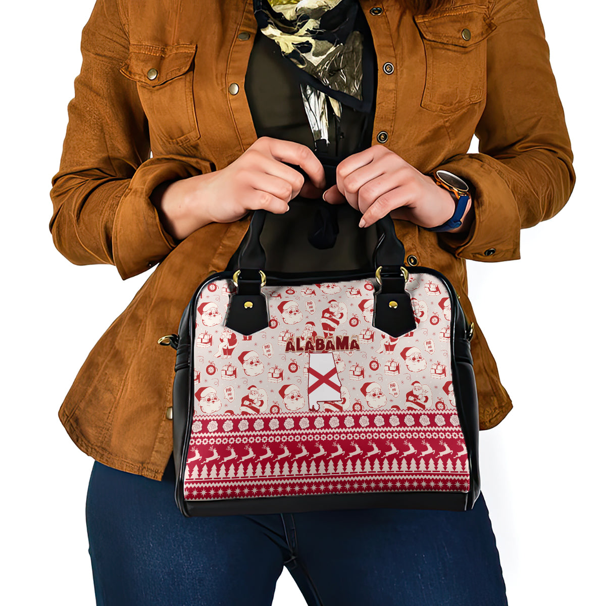 custom-alabama-christmas-shoulder-handbag-santa-claus-xmas-pattern