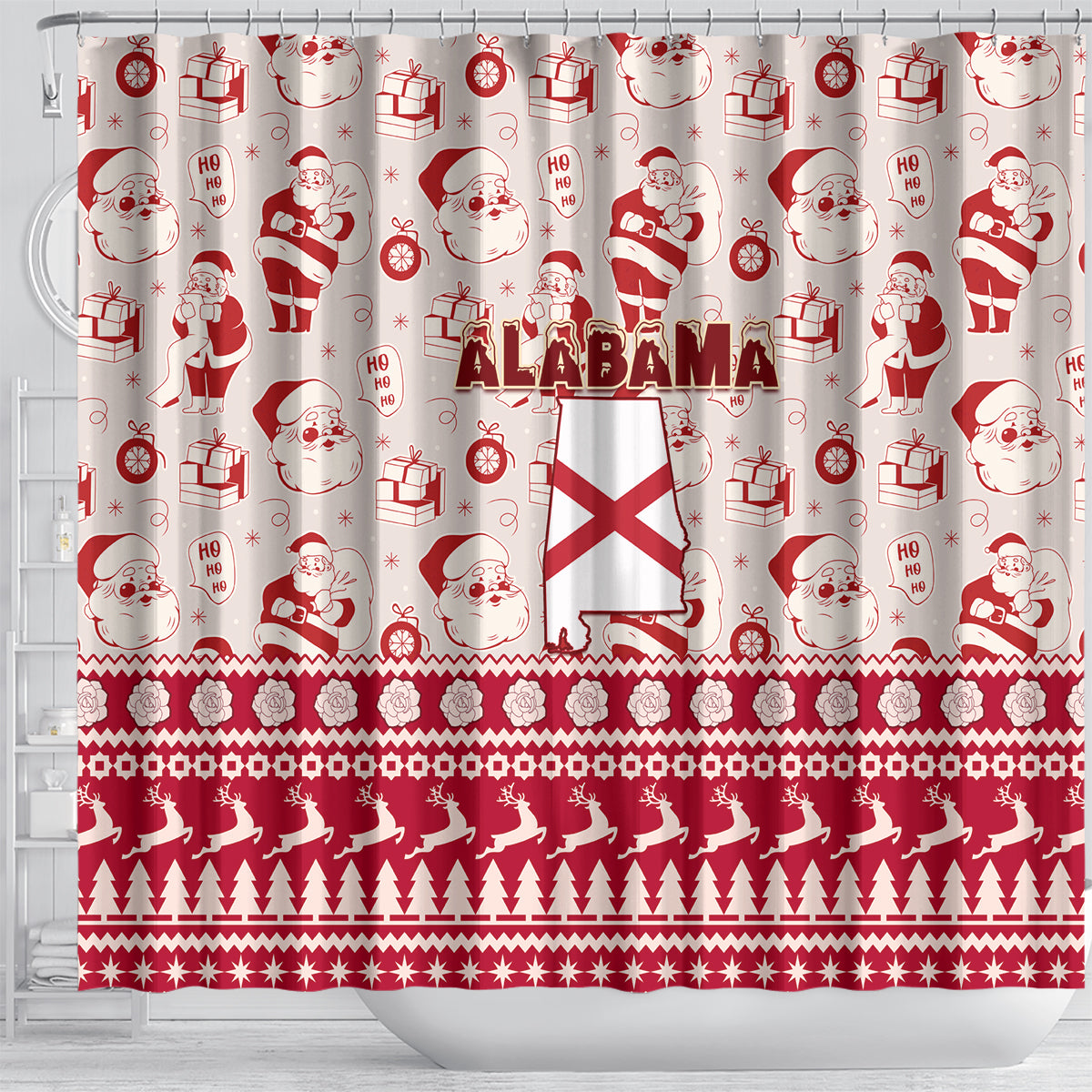 custom-alabama-christmas-shower-curtain-santa-claus-xmas-pattern
