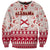 Custom Alabama Christmas Sweatshirt Santa Claus Xmas Pattern - Wonder Print Shop