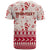 Custom Alabama Christmas T Shirt Santa Claus Xmas Pattern - Wonder Print Shop