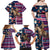 Custom Texas Christmas Family Matching Off Shoulder Maxi Dress and Hawaiian Shirt Cowboy With Santa Claus In Space - Wonder Print Shop